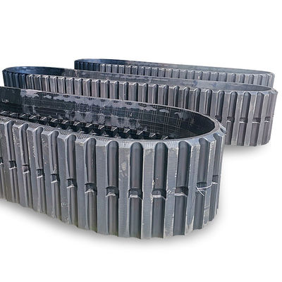 Morooka Mst2500 Tracked Dumper Crawler Rubber Track 900*150*80 for Engineering Construction Machinery Parts