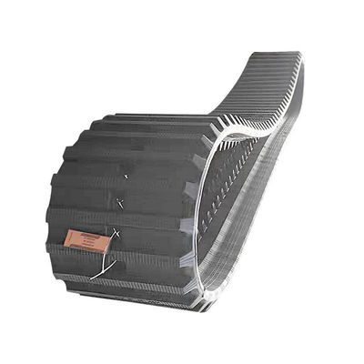 Black 750X150X66 Crawler Carriers Dumper Rubber Track for Hitachi Cg100 Eg110r Models