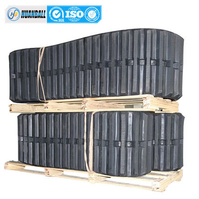 650*125*78 Dumper Carrier Rubber Track Black for Durable Performance