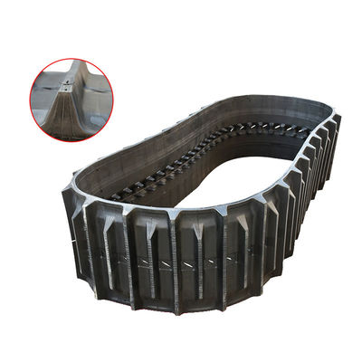 Manpower DC550X90X58 Rubber Track for Yanmar Aw6120 Combine Harvester Tear-Resistant