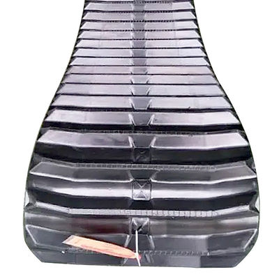 Black Yanmar Aw6120 Rubber Tracks 550X90X58 Package Gross Weight 200.000kg and Durable