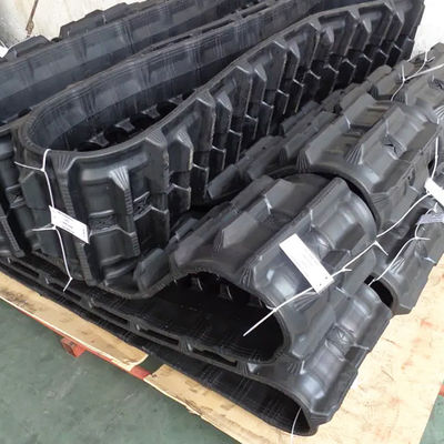 One Ym500*90*51 Rubber Track for Yanmar Combine Harvester Black After-sales Service