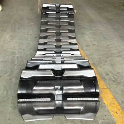 Popular Sale Mini Rice Combine Harvester Rubber Track 450X90X60