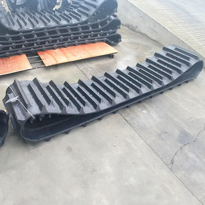 Manpower Power Source 350*72*60 Rubber Track for Combine Harvester Machine Parts