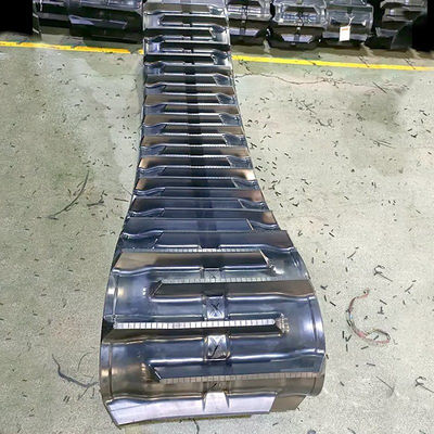 350*90*46 Agriculture Combine Harvester Rubber Track Width 350mm 400mm 450mm 500mm
