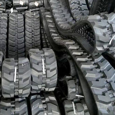 Black 450*76*80 Excavator Rubber Track for Komatsu PC75 PC75r2