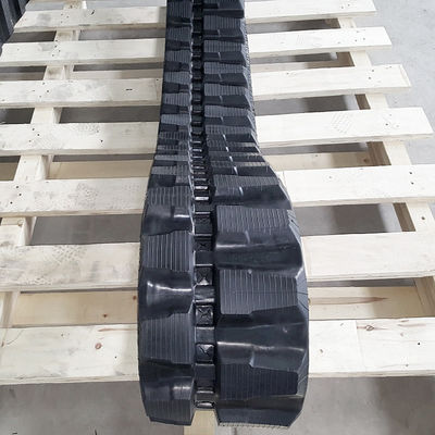 Komatsu Excavators 450X76X80 Rubber Track in Black with Package Gross Weight of 200.000kg