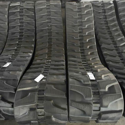 Komatsu Excavators 450X76X80 Rubber Track in Black with Package Gross Weight of 200.000kg