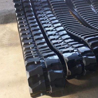 Kobelco Sk032 Z15 Excavator Rubber Track 350X109X41 Tear-Resistant for Heavy-Duty Work