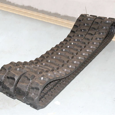 Black High Intensity Rubber Track 350X52.4X104 for Excavator Machine Undercarriage Parts