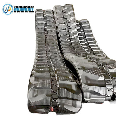 Customize Komatsu CD30r 320mm Wide Excavator Rubber Track Size 320*90*58 for Road