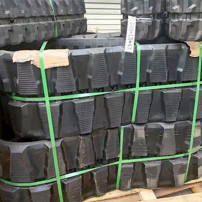 Black Rubber Track 320X90X52 for Yanmar Excavator Machine in Agriculture Applications