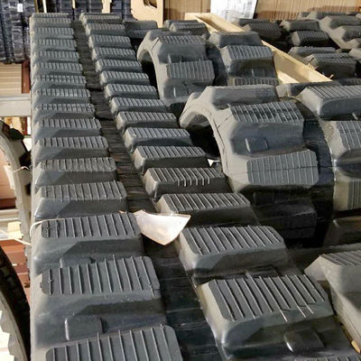 Black Rubber Track 320X90X52 for Yanmar Excavator Machine in Agriculture Applications