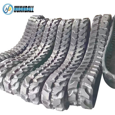 300X52.5X82W Rubber Track for Takeuchi Tb25 Tb28 Tb030 Excavator Road-Friendly Design