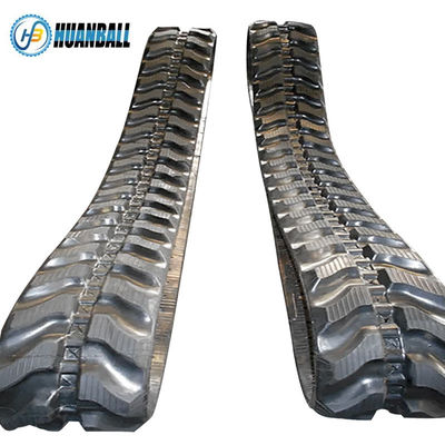 300*52.5*76 Excavator Rubber Track for Construction Machinery Manufactured by Experts