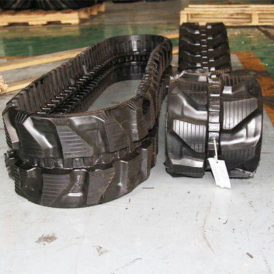 Tear-Resistant T250*72K*49 Komatsu Excavator Rubber Track for Your Construction Needs