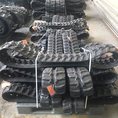 Rubber Track 6 quot X3.5 quot X28 for Mini Excavator in Tunnel Regular or Customized