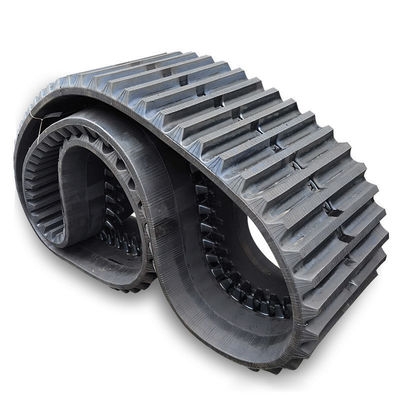 Tear-Resistant Construction Machinery Rubber Track 900X150X74 for Morooka Mst3300
