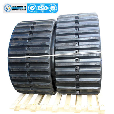Black Morooka Mk250 MK300 Mst3000vd Carrier Dumper Crawler Rubber Track 800*150*68