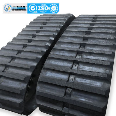 Black Morooka Mk250 MK300 Mst3000vd Carrier Dumper Crawler Rubber Track 800*150*68