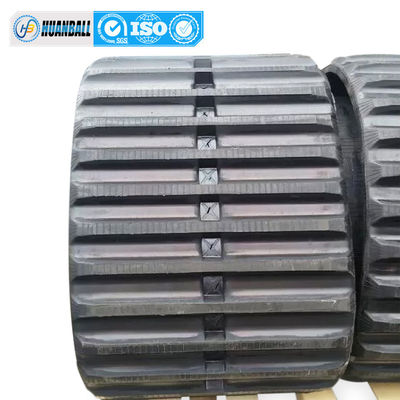 Heat-Resistant Tracked Carrier Rubber Track 700X100X80 for Morooka Mst1100 Dumper