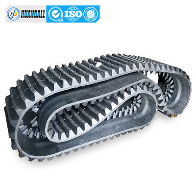 Morooka Mst1800 Dumper Undercarriage Spare Parts Rubber Track 650*125*80 for Carrier