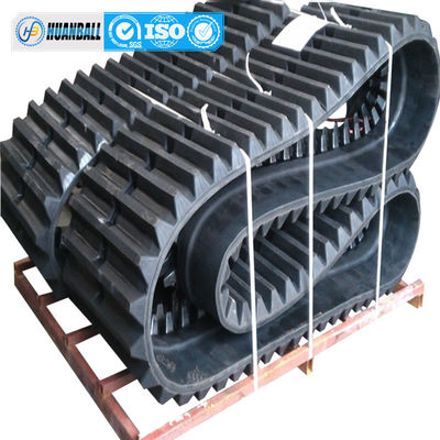 650*125*78 Dumper Carrier Rubber Track Black for Durable Performance