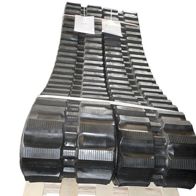 Durable 50000 Tear-Resistant Rubber Track 650X125 for Dumper Undercarriage Spare Parts