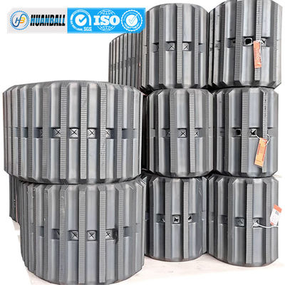 600*100*80 Morooka Mst550 Mst800 Rubber Track for Dump Truck
