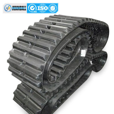 Mitsubishi Ld400 Tracked Dumper Rubber Track 600X125X64 for Heavy-Duty Applications