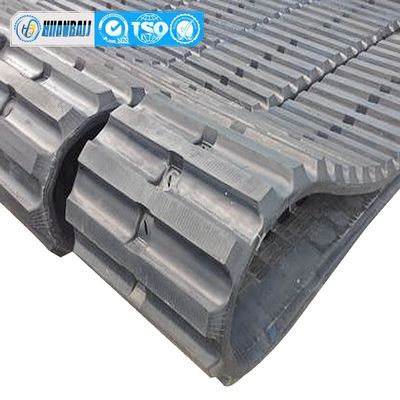 Hanix Rt800 Dumper Crawler Rubber Track 600*125*62
