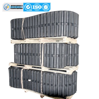 Morooka Mk80 Mk60 Mk100s Carrier Dump Truck Rubber Track 500*100*62 with Black Color