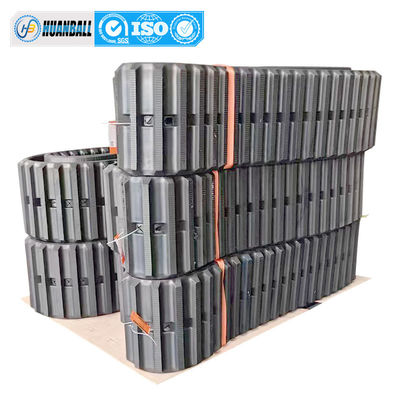 Morooka Mk80 Mk60 Mk100s Carrier Dump Truck Rubber Track 500*100*62 with Black Color