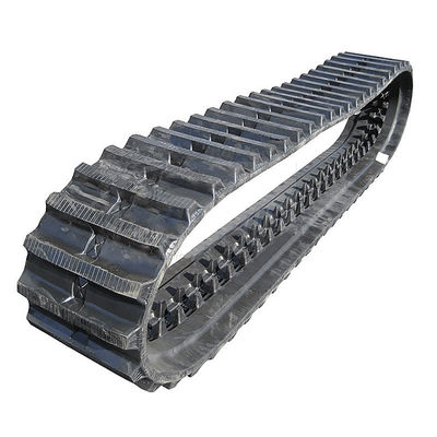 320*90*56 Mini Rubber Tracks for Yanmar C30r Durable Dumper Machinery Parts in Black