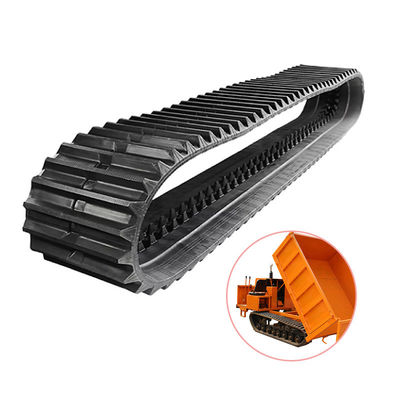 HB20230331 Rubber Track for Mini Dumper Heavy-duty Construction 1 Ton 2 Ton 3 Ton