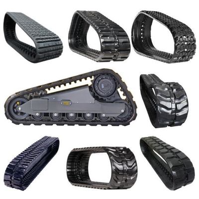 Excavator Rubber Track 300*52.5*72W for Case Caterpillars Fermec Ihi Sumitomo Takeuchi